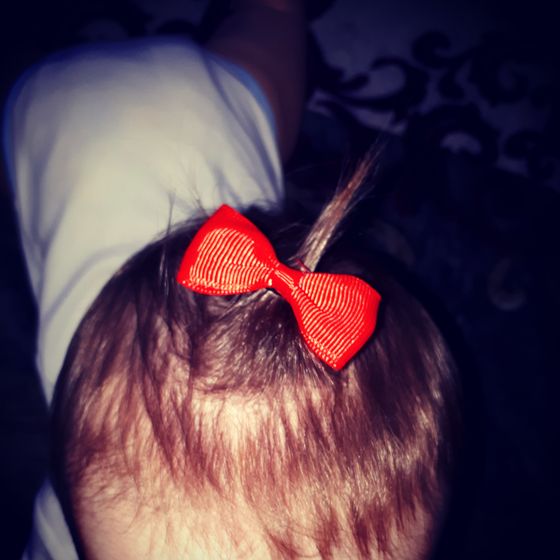 Утро доброе девочки , бантик для дочи с утра 🎀