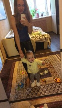 Наши умелки в 8 месяцев?