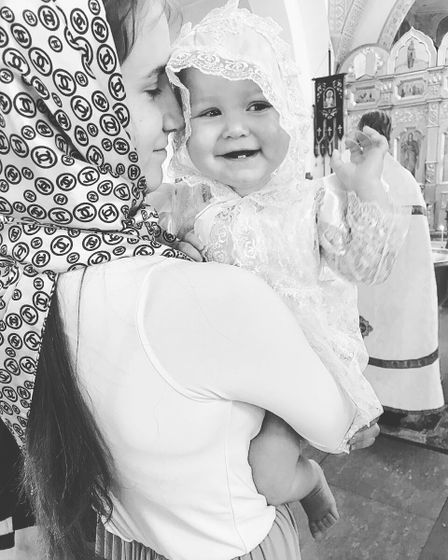 Покрестили нашу лялюшку❤️