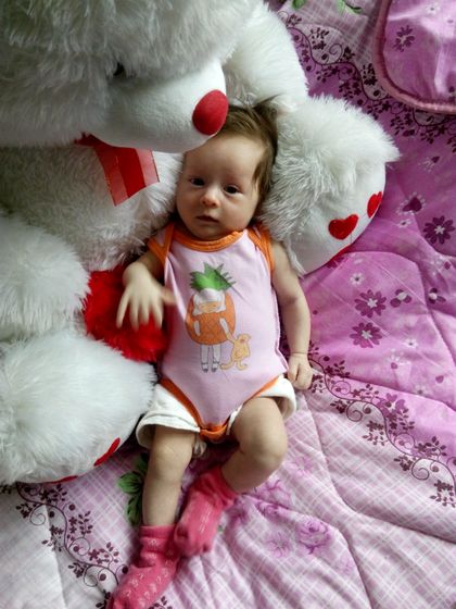 Машеньке 2 месяца❤