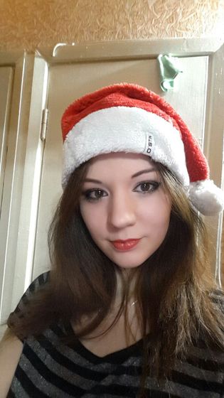 Эксперименты с макияжем)) муж