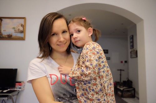 Василина 2,3 года дома.