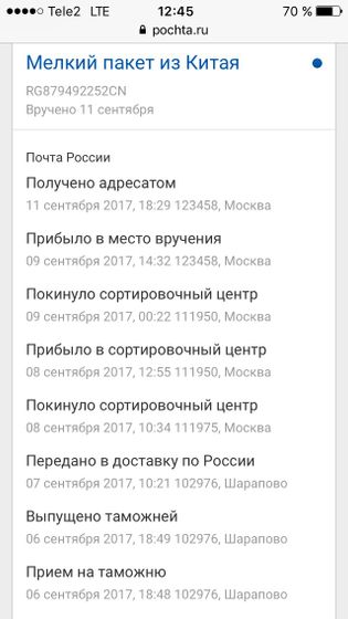 Девиз Почты России-ещё не все потеряно.