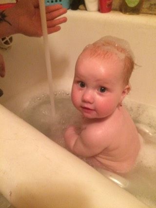 Принимаем ванну?мой пупсик❤️