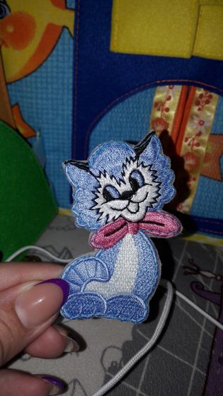 Развивающая книга из фетра