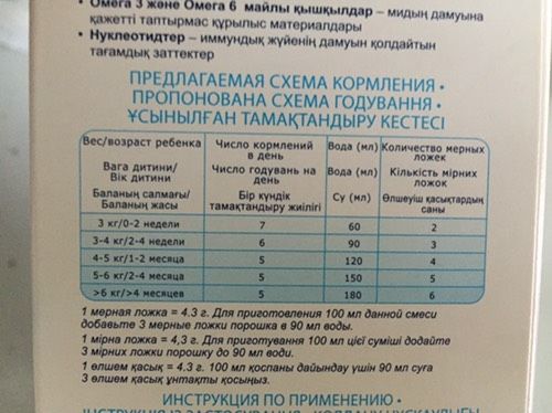 Норма смеси