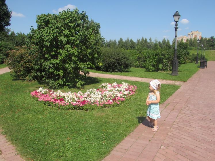 Семейная прогулка в парке Царицыно 13.08.17