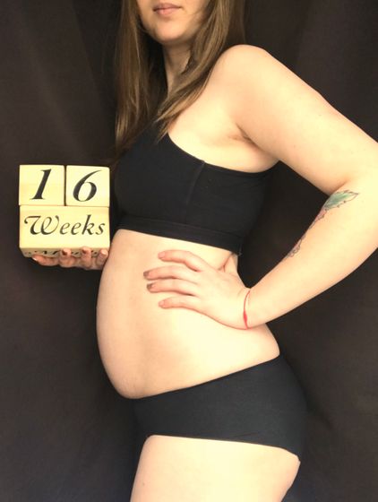16 недель ❤️ (запоздалый отчет из за больницы)