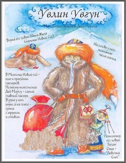 Деды Морозы разных стран мира
