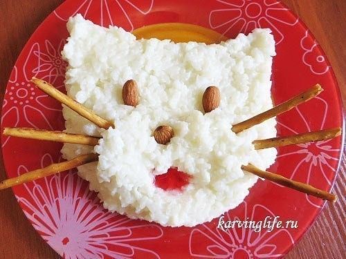 Украшение детских блюд, которые