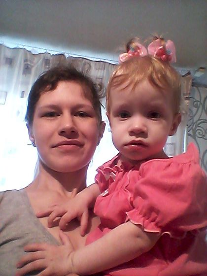 Вчера нам исполнился годик)))