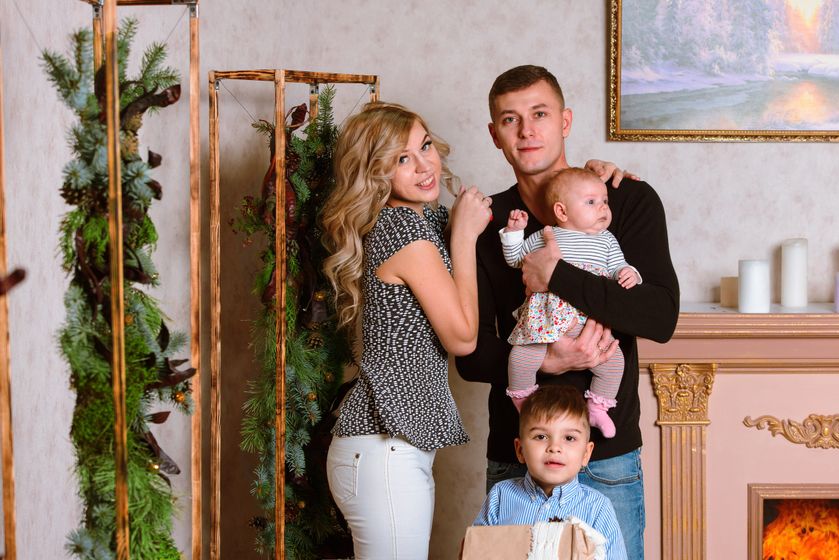 Первый Новый год бусинки??