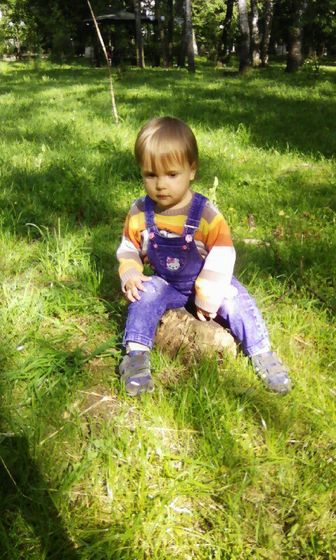 Нашей доченьке Александре 2 года.