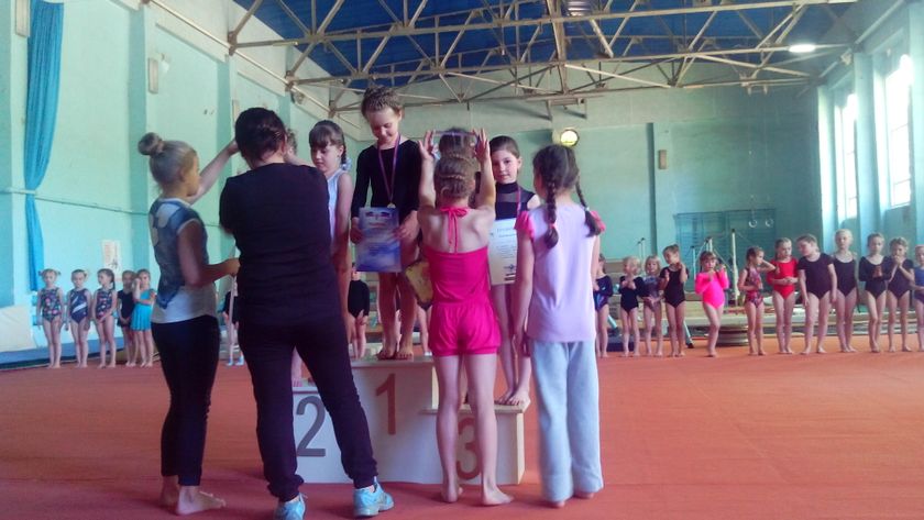 Соревнования по спортивной гимнастике