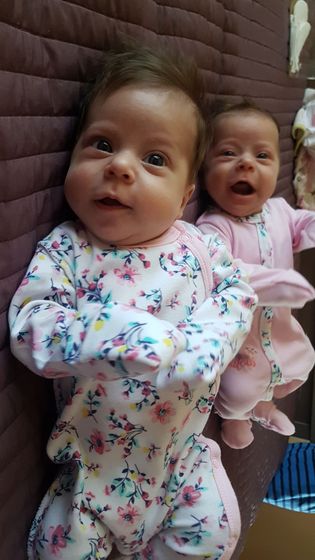 2 месяца моим крошкам!