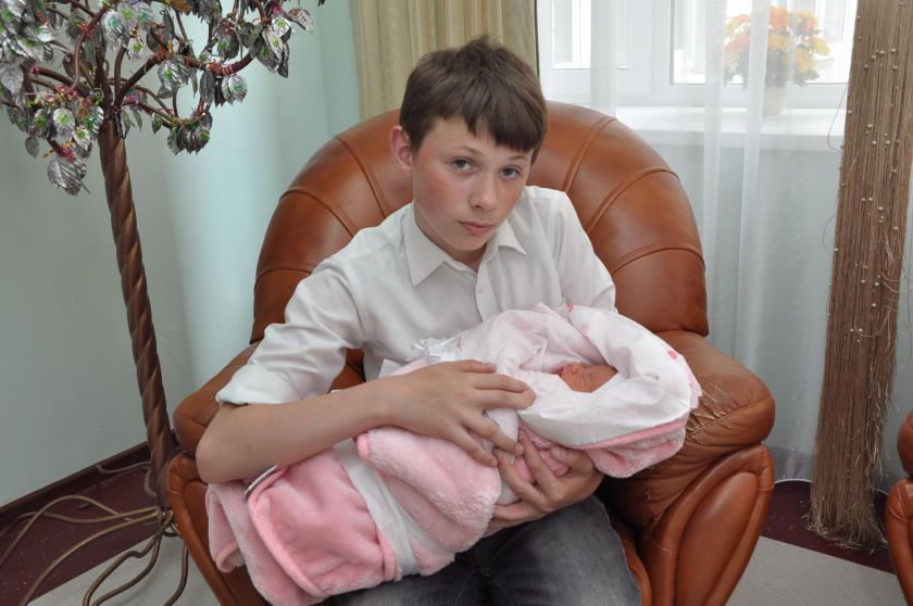 Сегодня сыну 14 лет