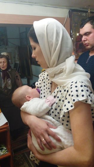мою девочку уже окрестили)))