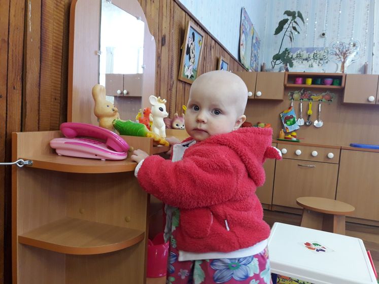 Первый день в детском саду