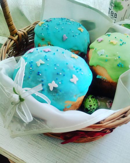 У меня получились куличи )))