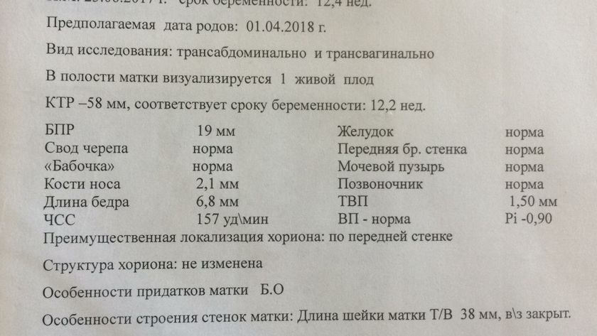 Первый скрининг :)