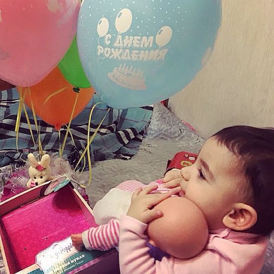 Моей булочке годик !!! 20.01.2018