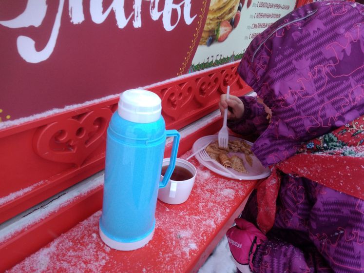 Наши досрочные праздники. Часть 2 - Масленица в Новокосино. (11.02.18).