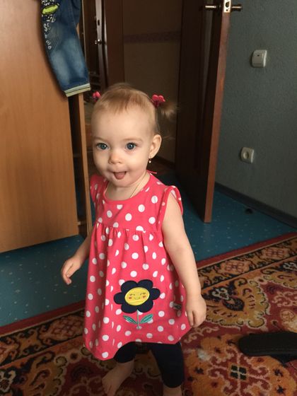 Моя доченька, любим обожаем😍