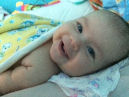 Моя сладкая птичка ❤️? сегодня тебе целых 3 месяца? время летит с бешеной скоростью?