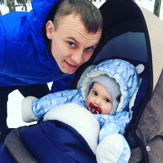 Мой совсем большой карапуз ☺️