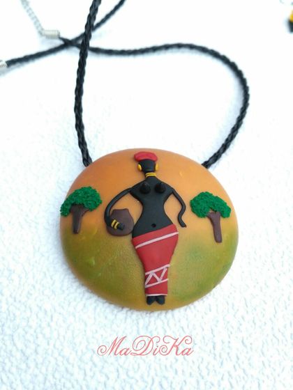украшения из глины