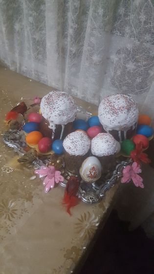 Поздравляю всех с наступающей счастливой пасхой!