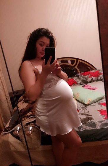 Животик 33 неделек нам