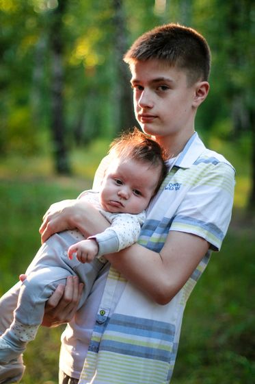 Наша первая в жизни фотосессия!