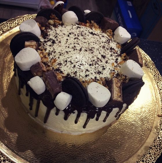 Мой первый тортик! 🎂