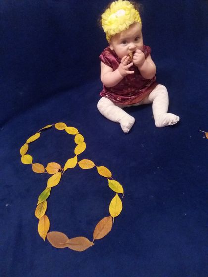 8 месяцев моему счастью ❤