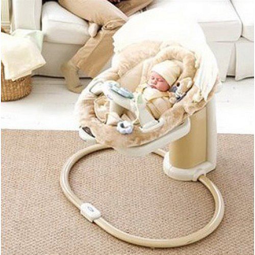 Девочки у кого был или ест укачивающий центр Graco Sweetpeace?