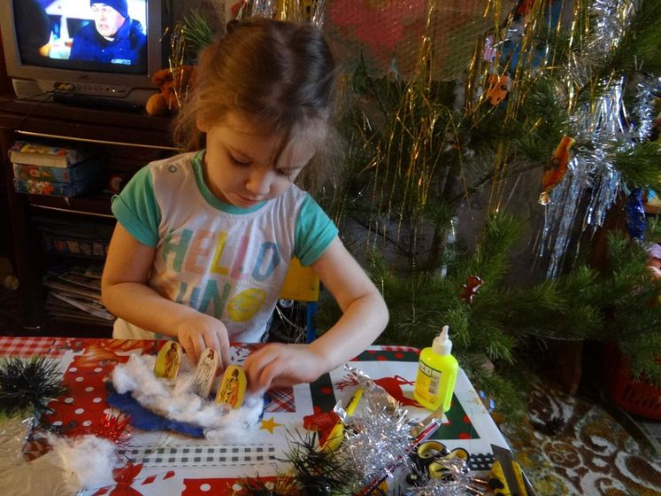 Поделки на Рождественские святки