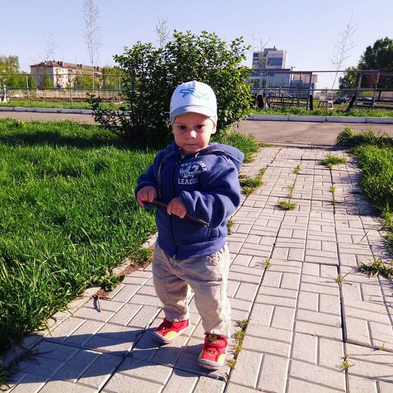 Получила путевку в сад！