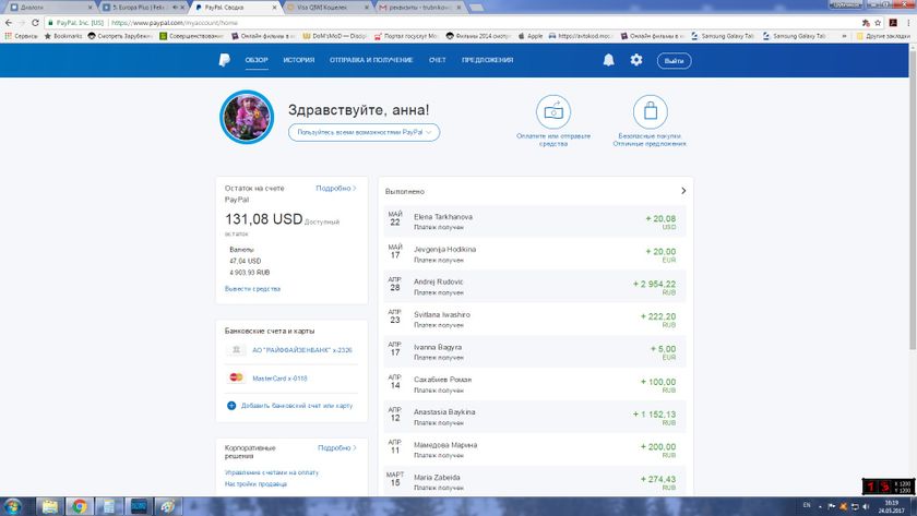 Отчет по сбору Машенька Трубникова