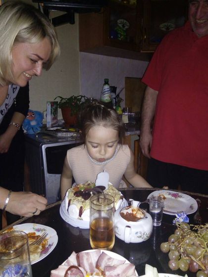 День рождение дочурки, немного фоток)
