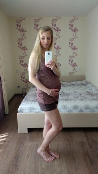 Вторая Б - 27 недель 😊👶