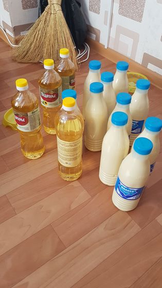 Мы получили паек. Жить можно))