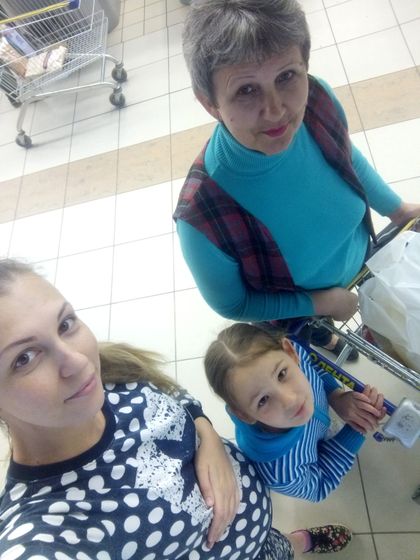 😊Наша поездка в Ленту сегодня вечером