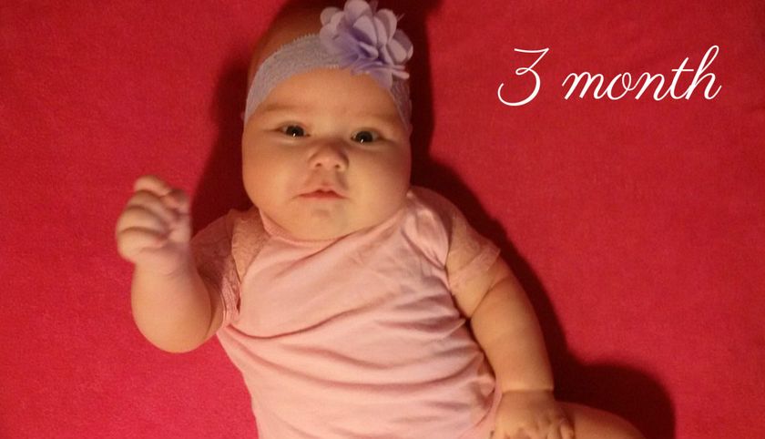 ❣❣❣Лерочке 3 месяца❣❣❣