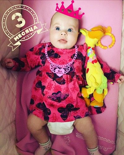 3 месяца Любашке, жизнь погодок,наши новости, костюмы на заказ