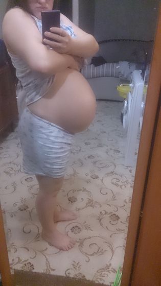 Опустился живот???