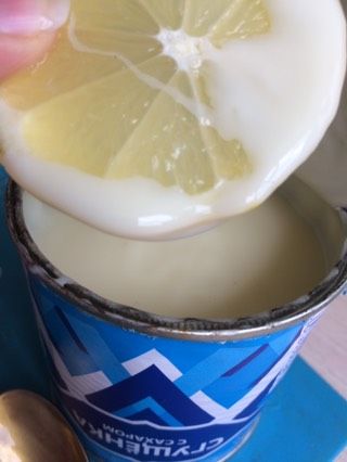 Сгущёнка с лимоном