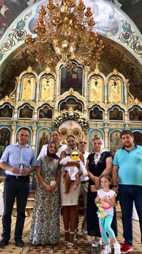 Покрестили зайчика))