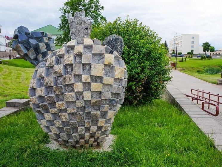 Сад камней в Сморгони