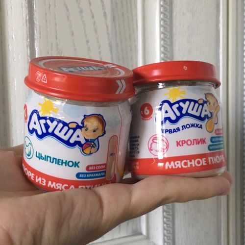 Мясное пюре.